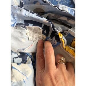 Pottery Barn Star Wars Duvet Cover Blue Darth Vader Luke Leia Twin